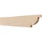 Ekena Millwork 2in. W x 6in. H x 32in. L Alpine Woodgrain TimberThane Rafter Tail, Primed Tan RFTUR02X06X32ALPRCPR - alternate 1